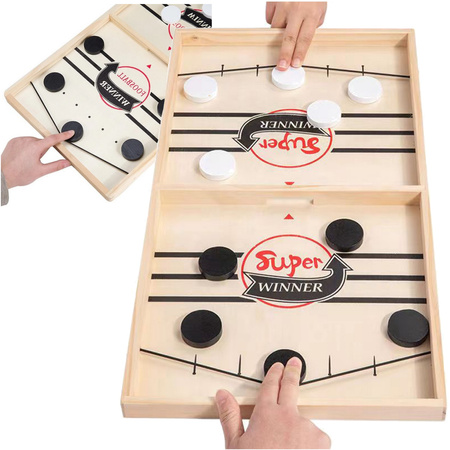 Duży cymbergaj fast sling puck, slingshot, slingpuck rodzinna gra zręcznościowa